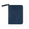 Zippered Leather Notebook Protector with Pen Slot for 3.5x5.5Inch Field Notes Handmade Journal Cover