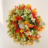 Spring Decorative Wild Grass and Eucalyptus Wreath for Christmas, Weddings, or Mall Decor