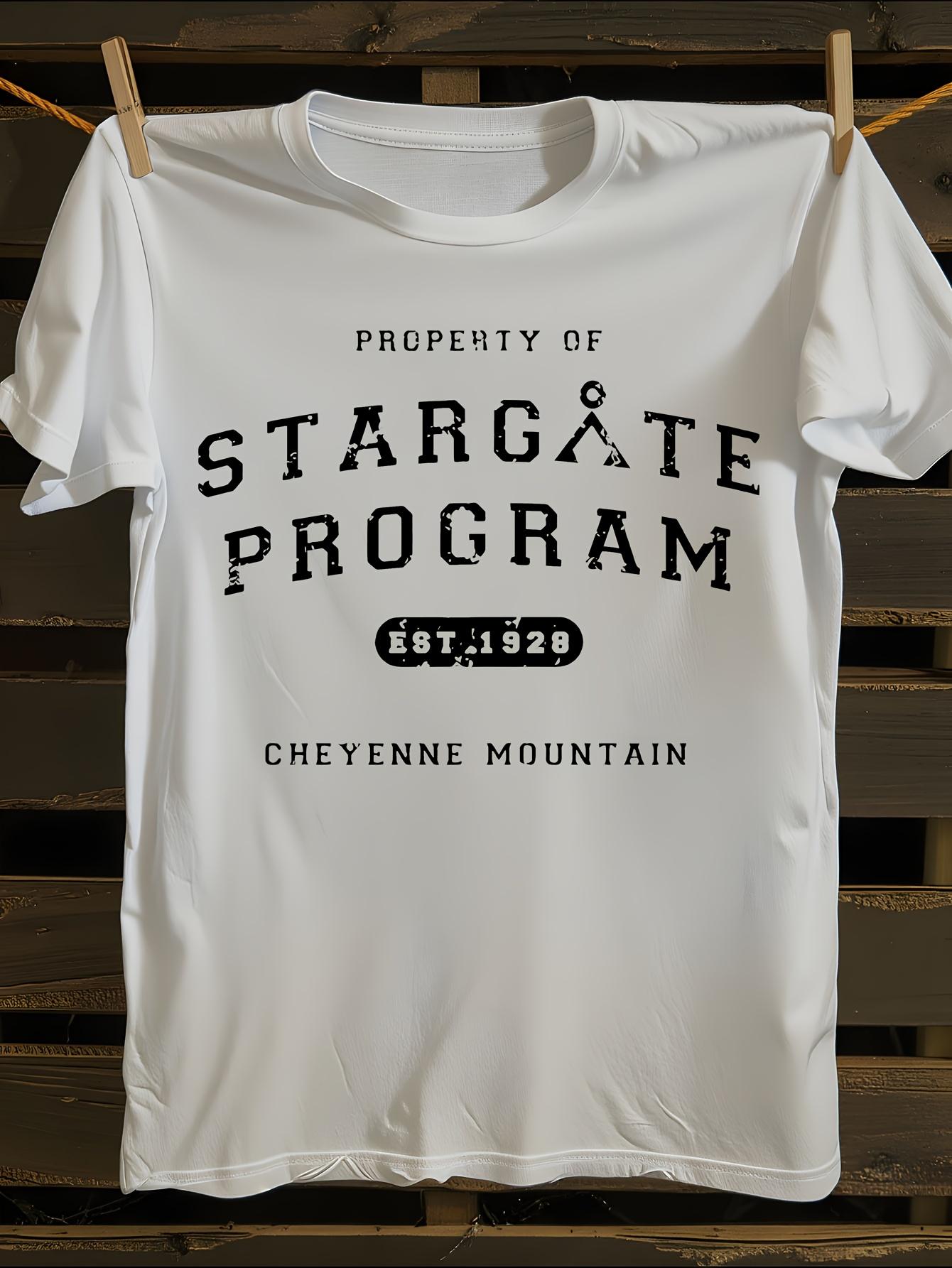Stargate Program Graphic T-shirt L