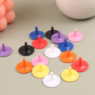20Pcs Assorted Color Golf Ball Mark Portable Round Shaped Plastic Golf Ball Position Markers Equipment For Golfers