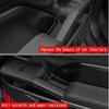 For2025-2024 Toyota Tacoma Car Accessories DOOR ARMREST STORAGE BOX Black ABS