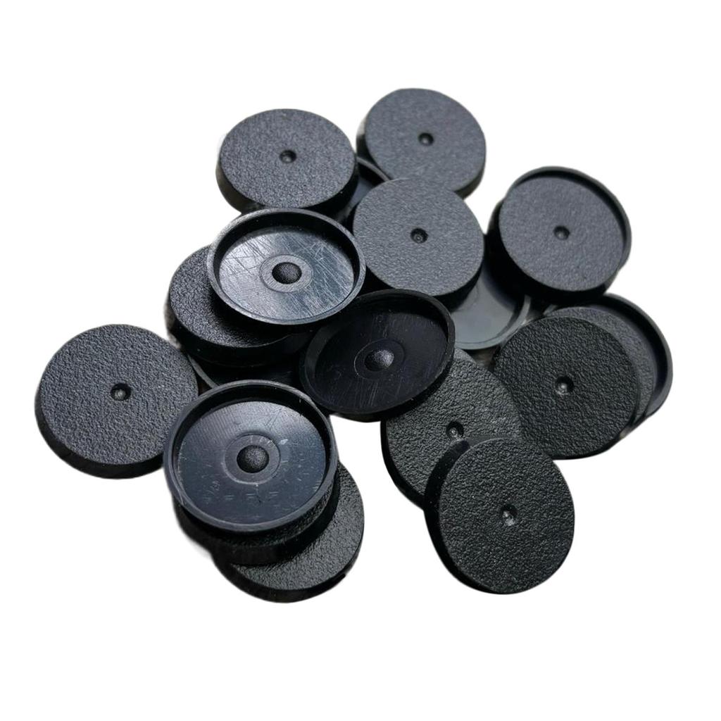 0.98 Inch Bases for Miniatures, Tabletop Game Figures, Display Case