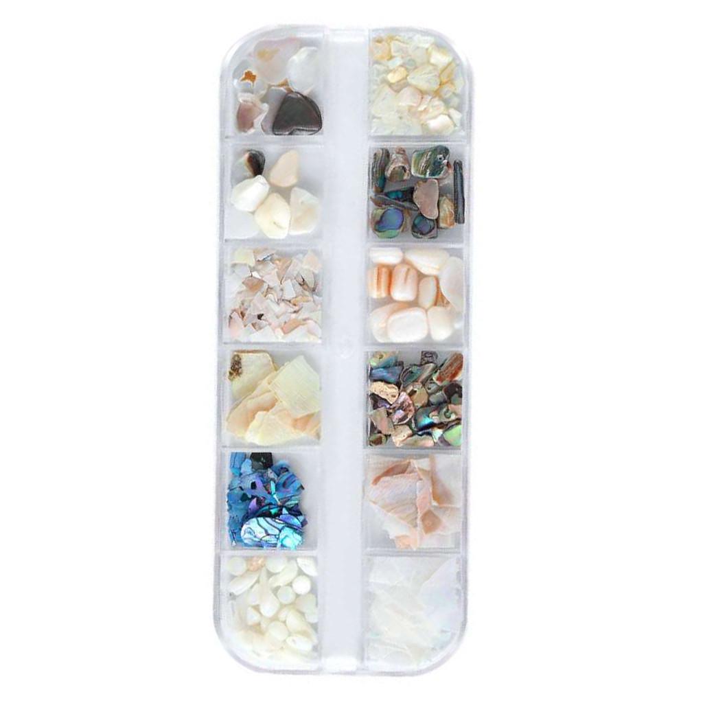 Nail 3D Art DIY Decoration Ocean Accessories Stone Set