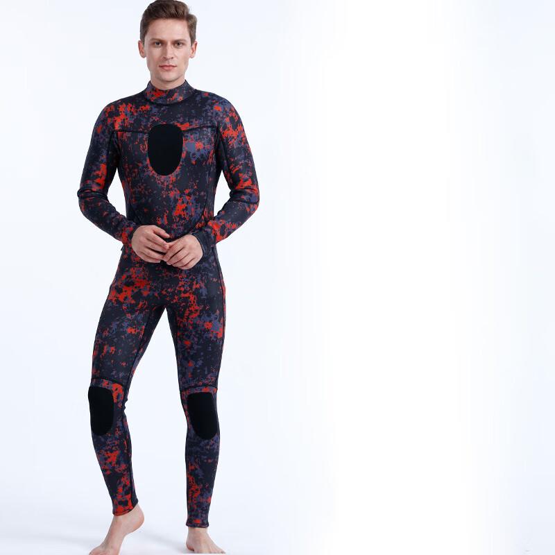 MY054 Camouflage Neoprene One-Piece Wetsuit