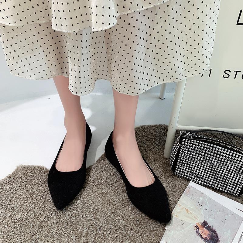 Fashion Women's Pointed Toe Loafers Boat Shoes Ballet Casual Flats Shoes