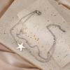 LIKGREAT Stainless Steel Starfish Anklet for Women Adjustable Beach Foot Chain Double Layer Summer Ankle Bracelet Jewelry Gift