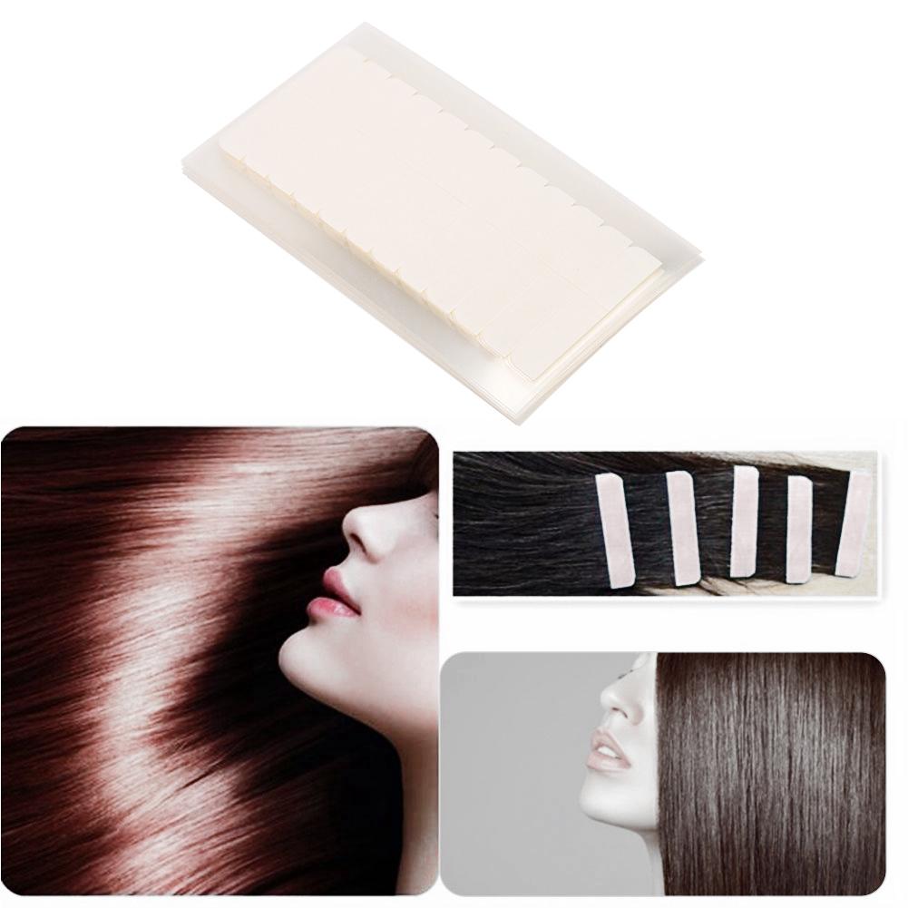 Hair Extension PU Hair Piece Double Side Adhesive Tape 120pcs   Bag