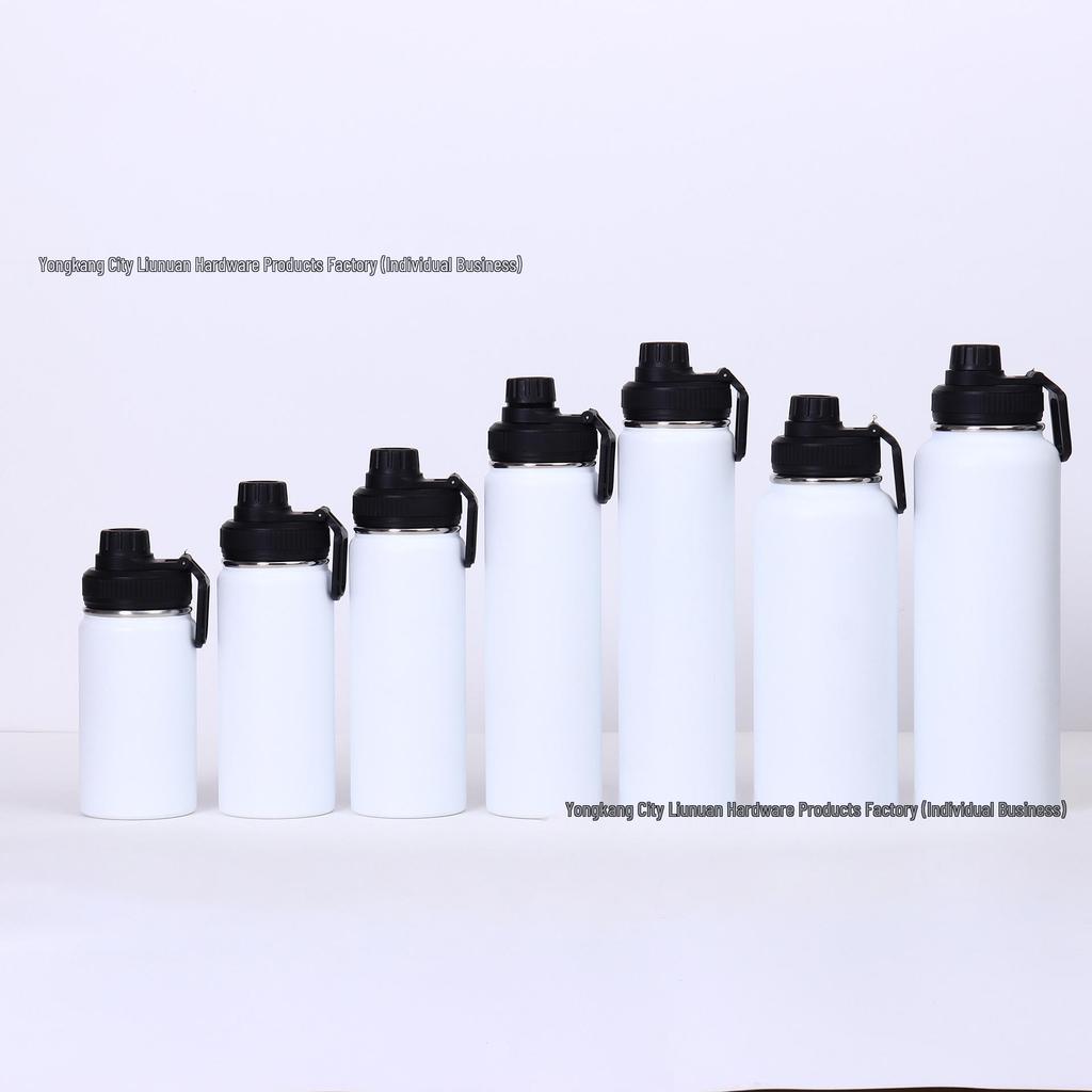 American Style 304 Stainless Steel Thermos Mug - Large Capacity Sports Water Bottle & Outdoor Kettle