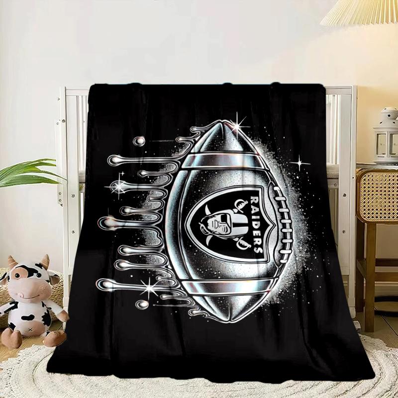 

Football Club Emblem Blanket Flannel Blanket for bed, sofa, Camping, Hiking, Picnic Essentials, gift for family Fan gifts 75x90cm