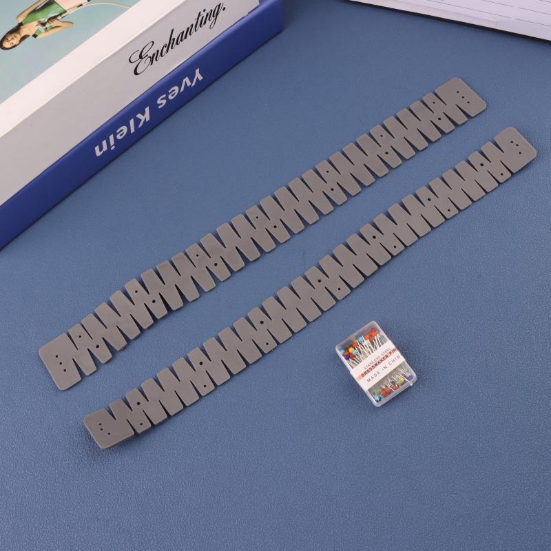 Silicone Hemmer Professional Sewing Tool Hem Ruler Sewing Auxiliary Tool Multiple Colors