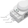 Microwave Sensor Switch 5.8GHz Radar Sensor Switch 360 Degree Radar motion Sensor Light Switch Body Motion Detector