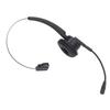 USB Headset Single Ear Bluetooth Noise Canceling Adjustable Customer Service Headphone with Microphone