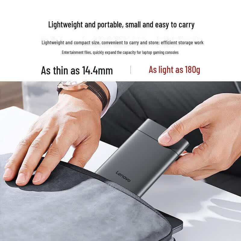 Lenovo F509 2.5-inch USB3.2 Portable External Hard Drive