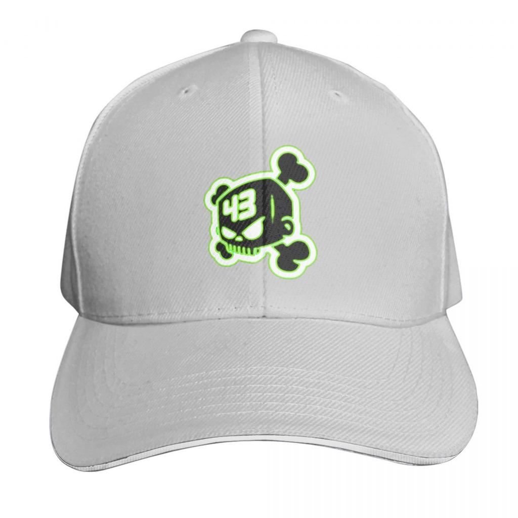 Kšiltovka Ken Block Skull 43 Módní Ležérní Baseballové Čepice Nastavitelná Čepice Hip Hop Letní Unisex Baseballové Čepice