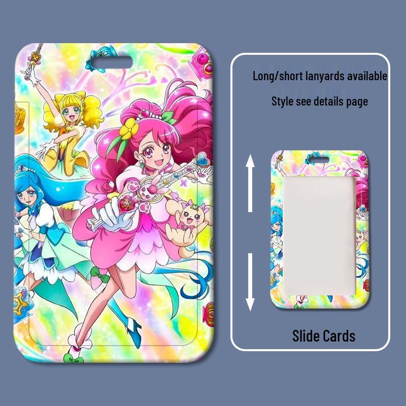 Pretty Cure Card Sleeves: Student Meal, School ID, Name & Access Card Holder
