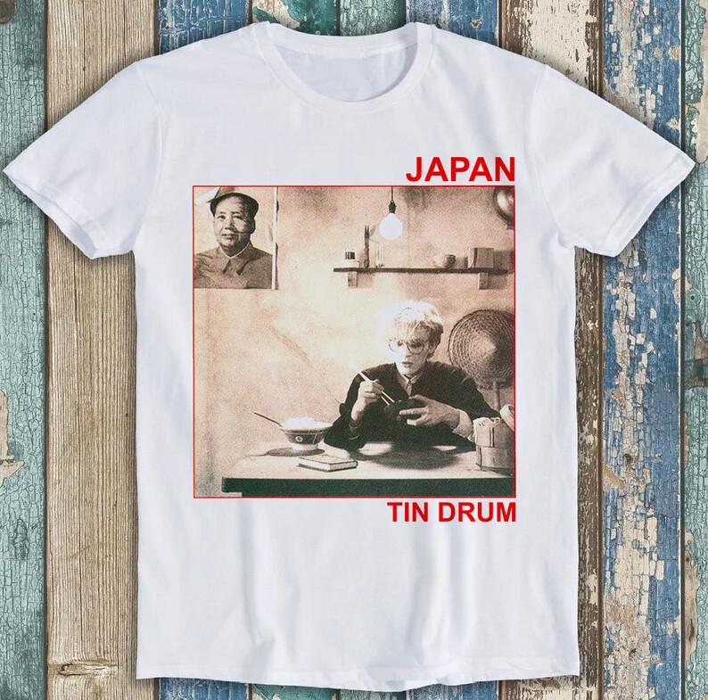 Japan Sylvian Tin Drum 80s Music Synth Best Seller Funny Gift Tee T Shirt M1581