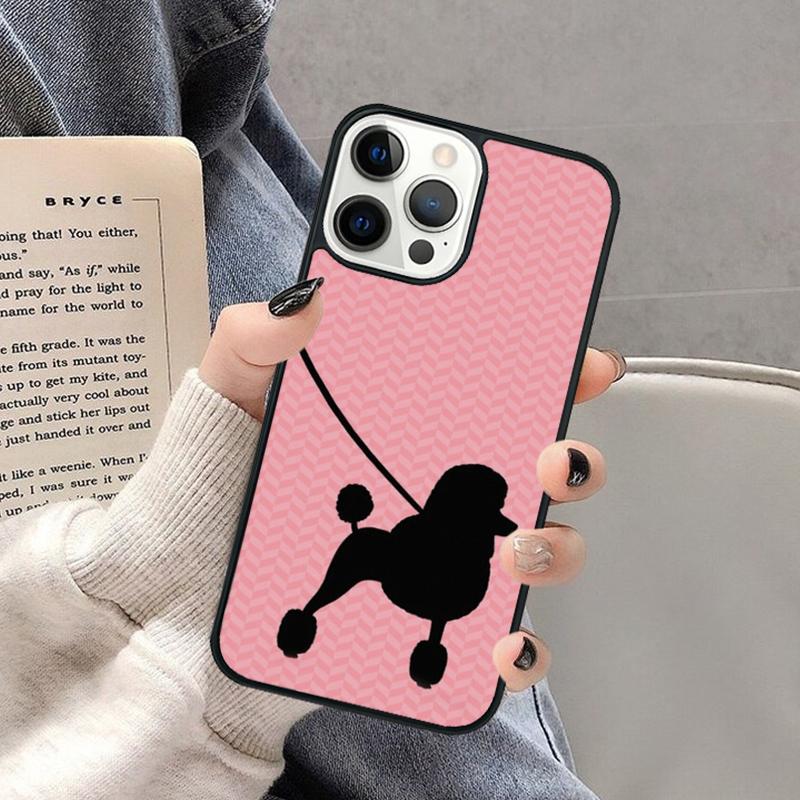 

Чехол для телефона с рисунком мультяшных пуделей для iPhone 17 Air 16 16e 15 Plus для Apple 13 11 12 14 Pro Max Чехол-ракушка iPhone 13