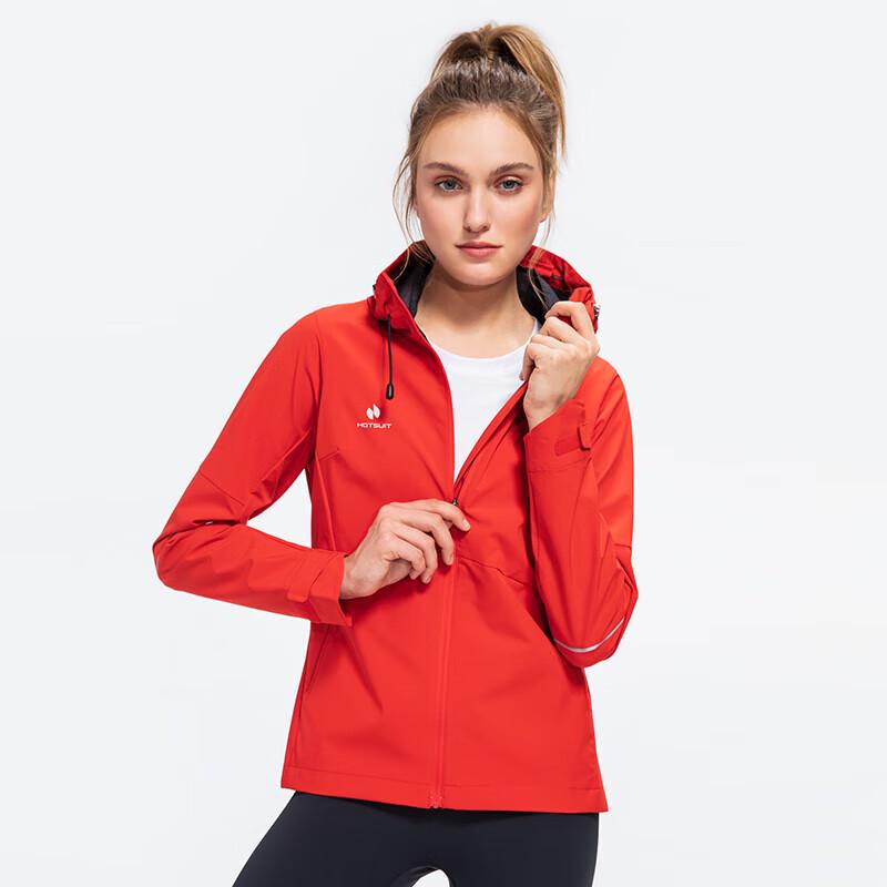 Женская ветрозащитная куртка HOTSUIT с капюшоном для активного отдыха S