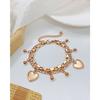 Accessories Fashion Multi-Layer Stainless Steel Bracelet Women'S, Round Bead Love Titanium Steel Women'S Jewelry