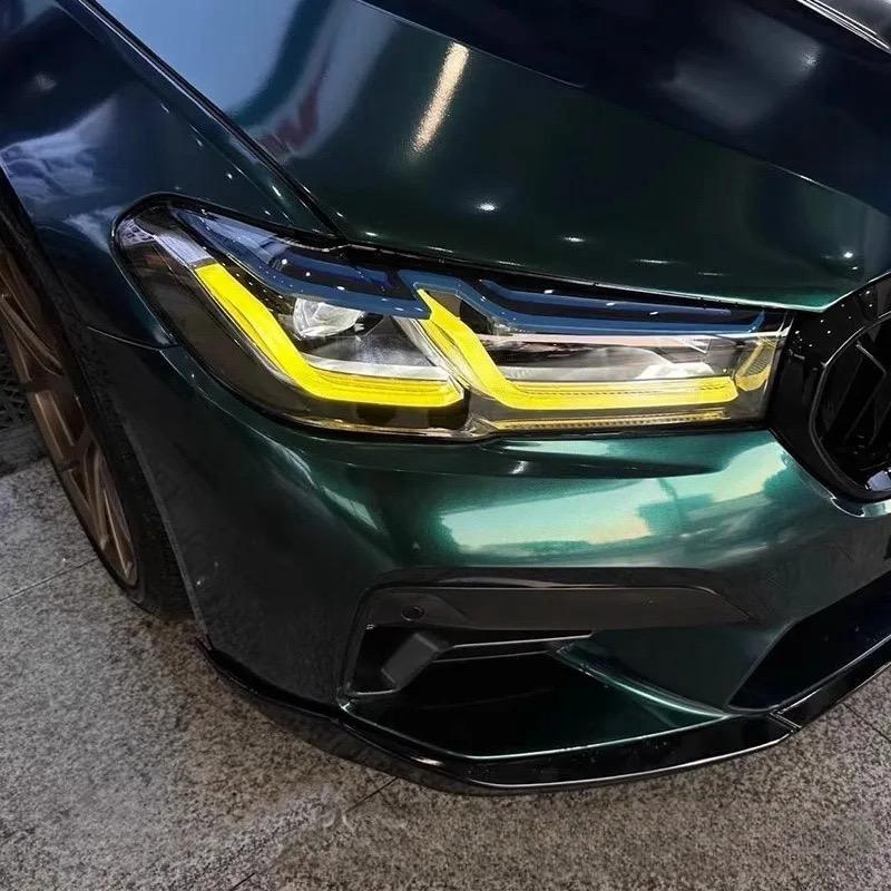 Yellow Headlight DRL Module Angel Eye LED Board 23508301 23508302 For BMW G30 G38 LCI