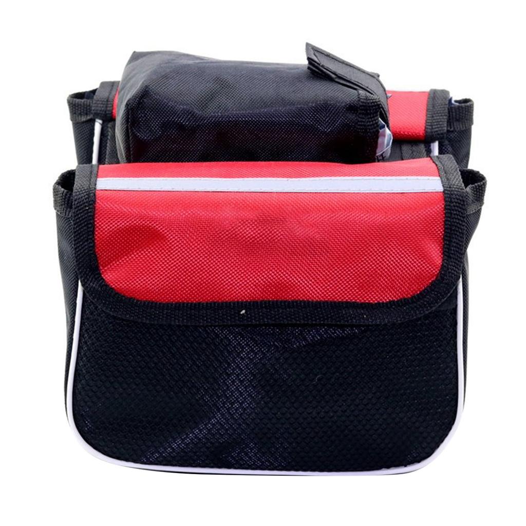3 in 1 Bicycle Bag Practical Bike Top Tube Bag Cycling Double Side Bicycle Frame Bag Cycling Accessories for Men-Women