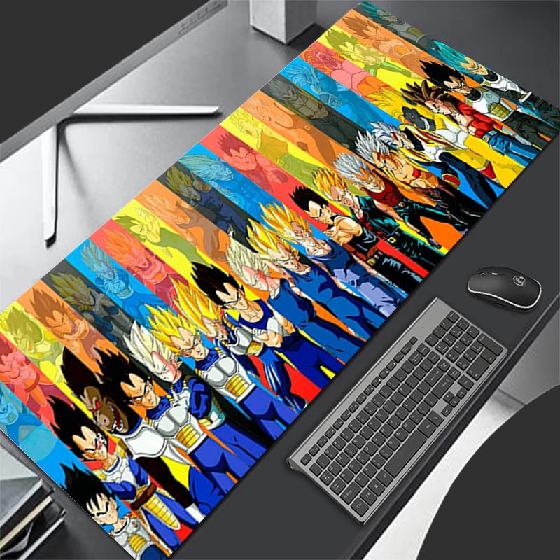 

Mouse Pad Gamers Decoracion Gamer Desk Mat Mousepad XXL Gaming Accessories Varmilo Rug Keyboard Dragon Ball Z DBZ Carpet 30x60x0.2cm