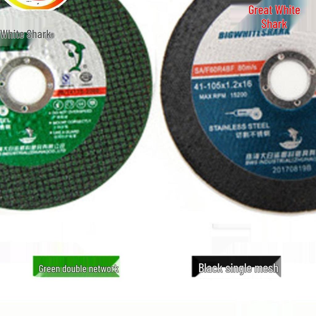 Great White Shark 100mm Stainless Steel Angle Grinder Blade - Sharp & Durable Cutting Wheel