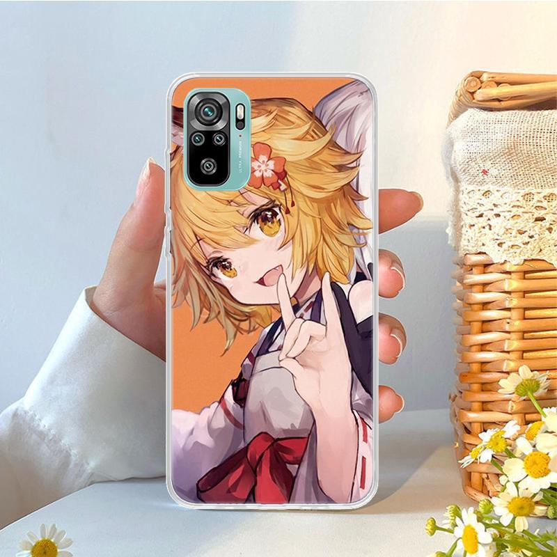 

Anime The Helpful Fox Senko San Soft Phone Case For Xiaomi Redmi Note 15 14 14S 13 12 Pro Plus 12S 11 11S 11E 10 10S 11T 5G Fund Note 15 Pro Plus