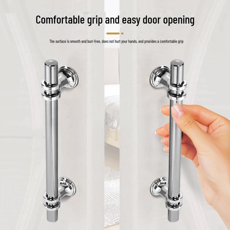 Modern Nordic Brass Cabinet & Wardrobe Double-Hole Handle