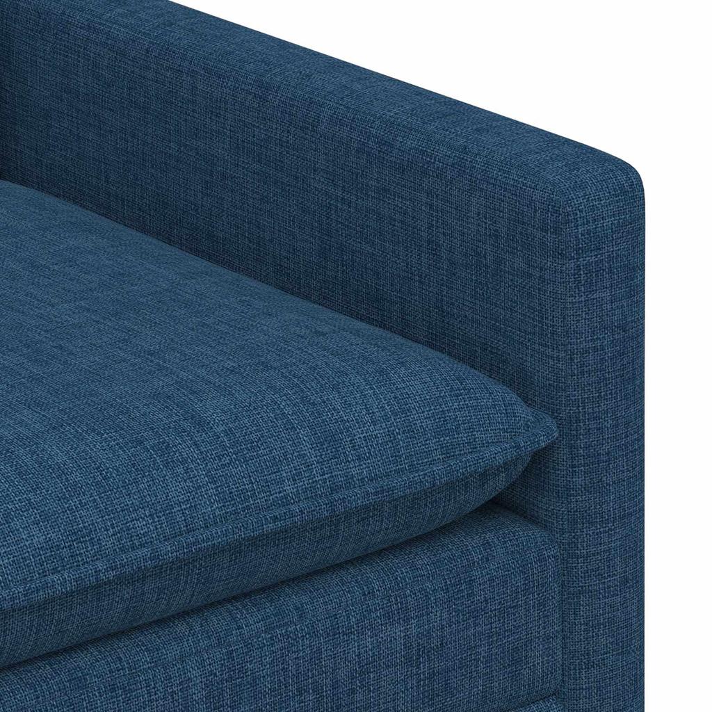Sofa Blue 76 x 81 x 87.5 cm Fabric