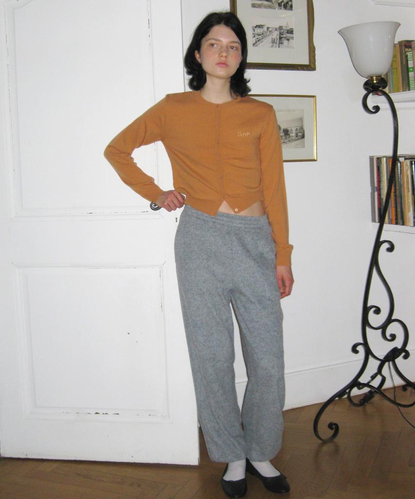 SINOON Soft Easy Pants (Melange Gray)