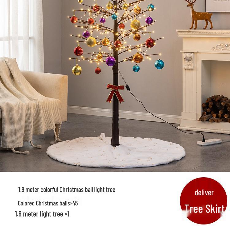 Luminous Christmas Tree Decoration for Mall, Hotel Lobby, or Home