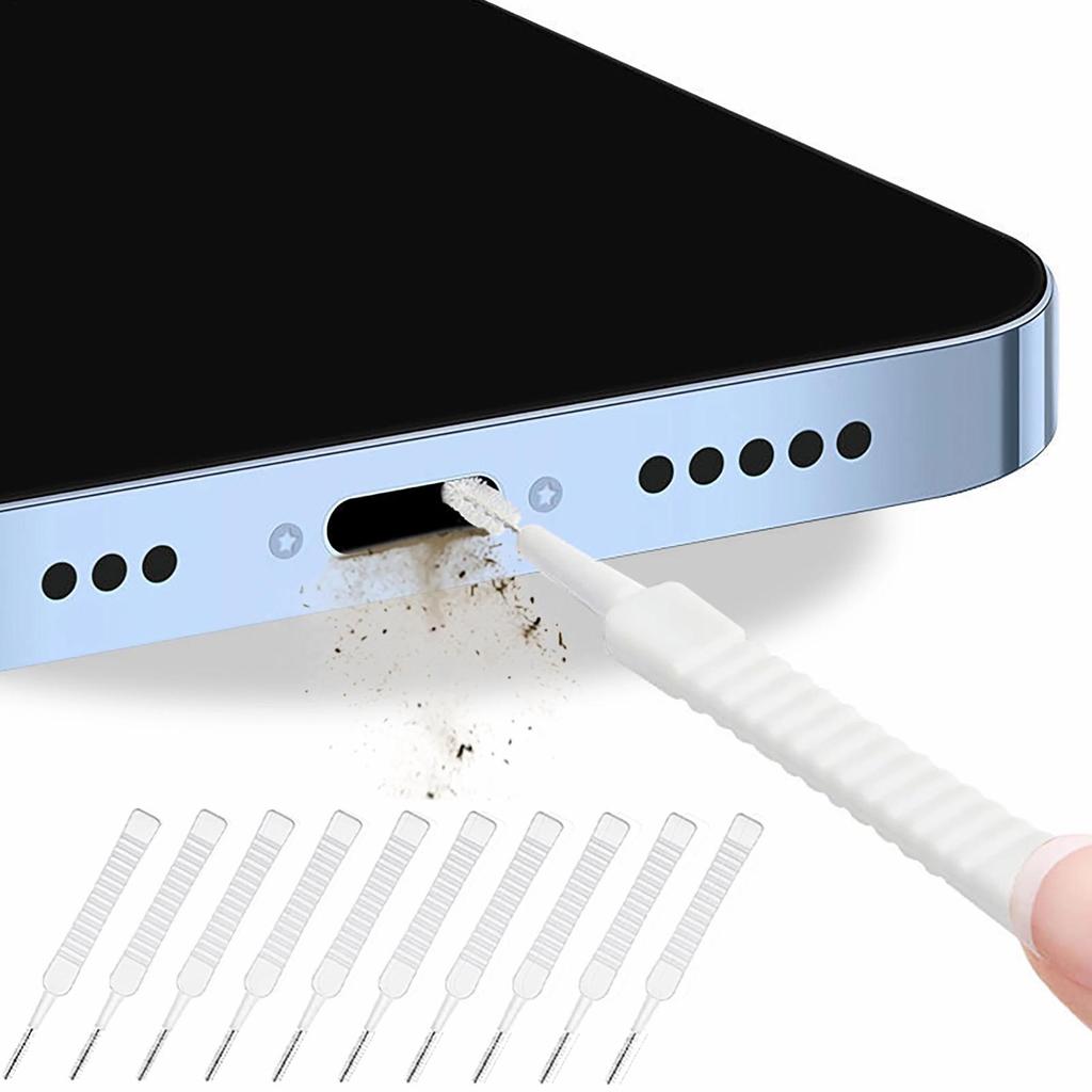 Mobile Phone Speaker Charging Port Cleaning Set Dust Plug Earphones Clean Kit Brush