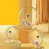 Rueda Silenciosa para Hámster, Rueda de Ejercicio para Hámster Súper Silenciosa, Rueda Silenciosa para Hámster, Rueda de Ejercicio para Hámsters con Soporte Ajustable