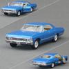 KiNSMART Модель Іграшкового Автомобіля 1/43 Chevrolet Impala 1967 Класична Лита Мініатюра З Заводом Назад Колекція Подарунок Для Дитини Хлопчика