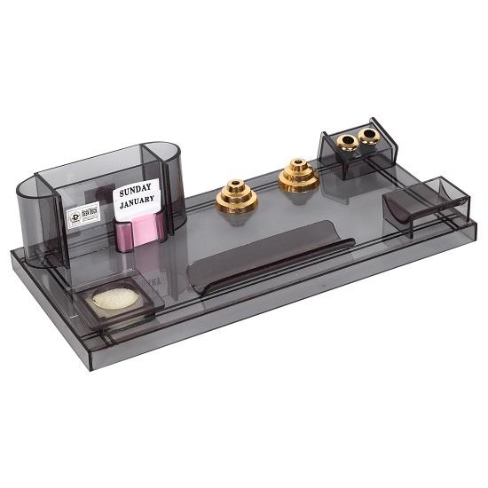 Akrylový stojan na pera, držáky na tužky, na kancelářský stůl/pracovní stůl/kancelářský stůl/kancelářské potřeby/studium