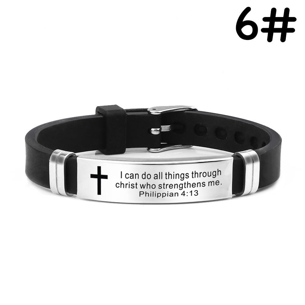 Brățară cu cruce biblică creștină de modă Iubirea nu eșuează Am găsit pe cel pe care sufletul meu îl iubește Brățară cu ceas pentru bărbați și femei