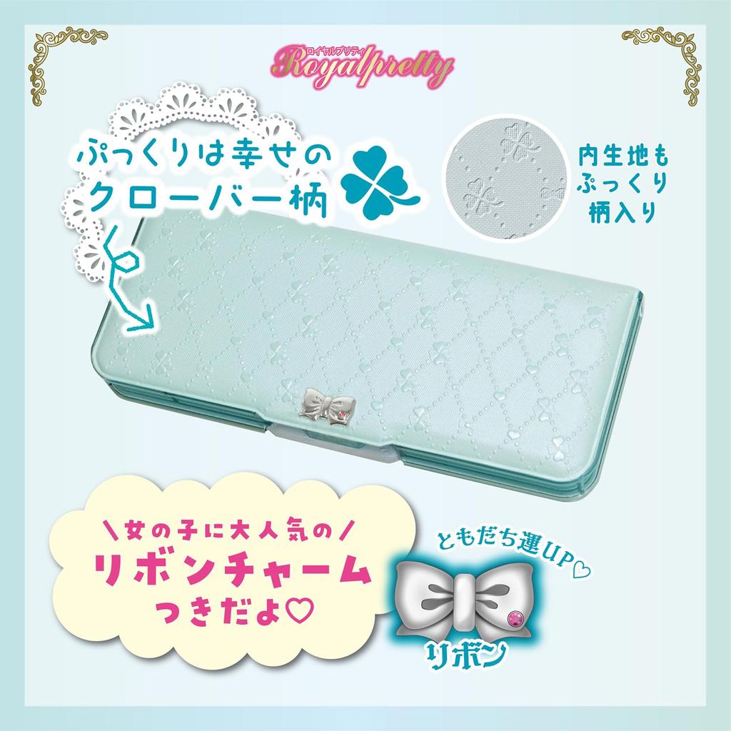 KUTSUWA Royal Pretty Caneta Fita Menta CH213MT Estojo de 2 Portas,