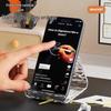 Glacier Pattern Phone & Tablet Holder: Desktop Ornament & Portable TV Stand
