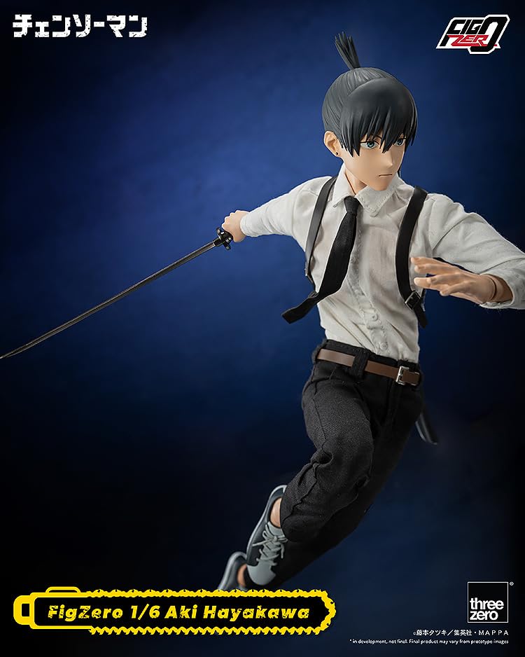 Figurka Zero Chainsaw Man Aki Hayakawa, malovaná pohyblivá figurka 1/6 1/6 ABS&PVC&POM