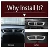 Car ABS Interior Center Middle Conditioning Air AC Vent Outlet Panel Frame Cover Trim Accessories For Honda CR-V CRV 2017 -