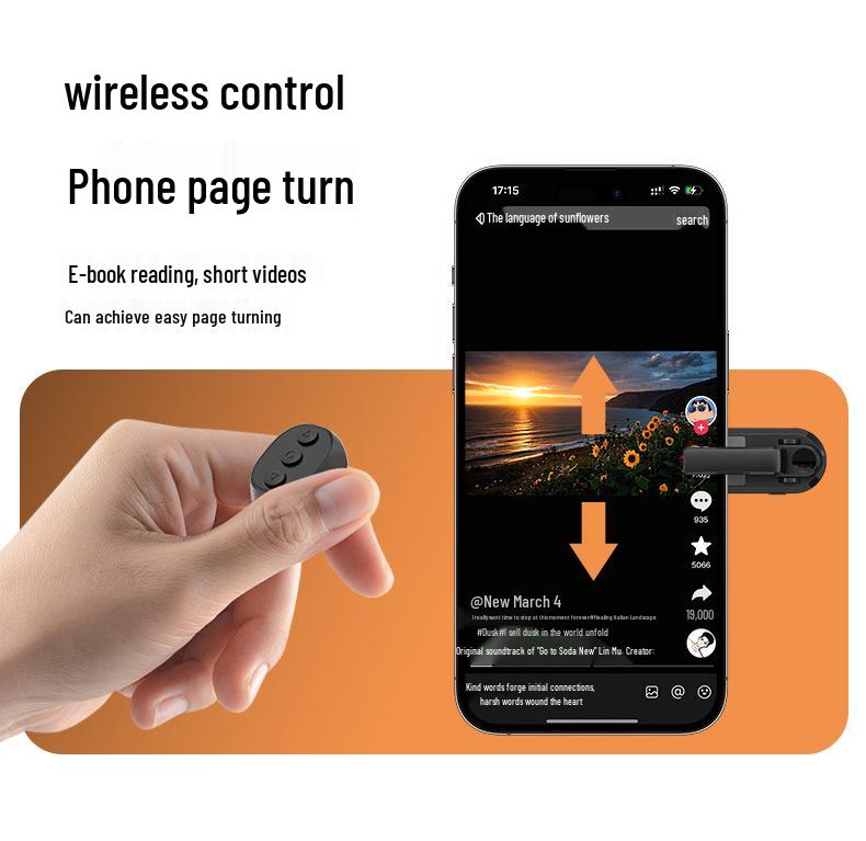 2025 Bestseller: Smart Wireless Page Turner for Kindle and Multiple Readers, Ideal for Diverse Reading Needs