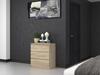 Chest Of Drawers Cabinet Malwa M3 Sonoma Oak Color For Home For Office
