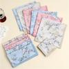1PC Cotton Women Handkerchief Hanky Kerchiefs Square Printing Flowers Hankies