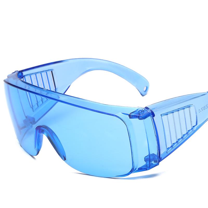 

Colorful Windproof & Impact-Resistant Safety Goggles with Sandproof Louver Design