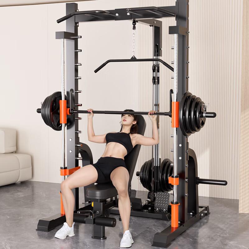 YANBO Multi-functional Smith Machine Squat Rack Gantry Trainer