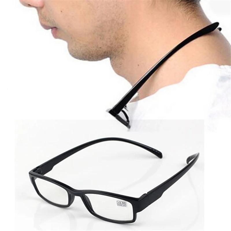 Men Spring Legs Retro Presbyopic Eyeglasses Anti Fatigue for Parents Unbreakable Classical Reading Glasses Comfortable