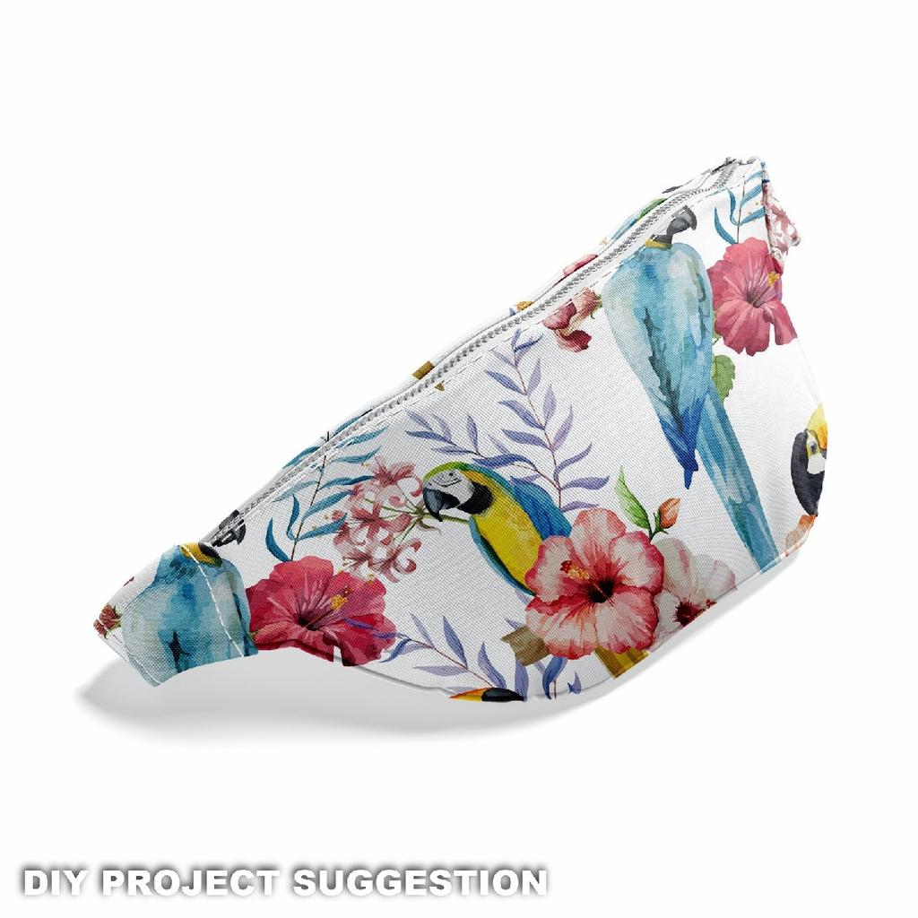 Outdoor Decorative Fabrics Oxford - Motif Parrots And Toucan I Dx086