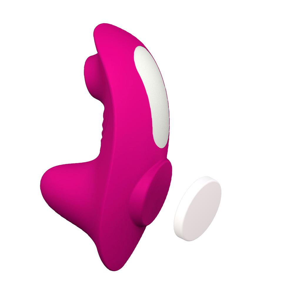 Compact Magnetic Wearable Vibrator with Remote Control for Women - Discreet Adult Pleasure Device