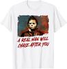 A Real Unisex Will Chase After You Tshirt 100 Cotton Trendy Y2k Shortsleeve Tee Soft Quickdrying Moisturewicking Ideal